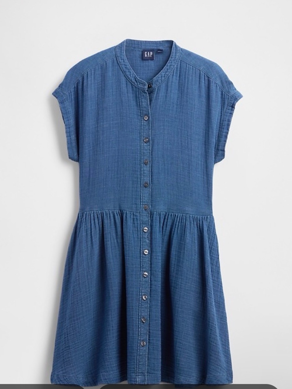 Women’s indigo glaze denim dress